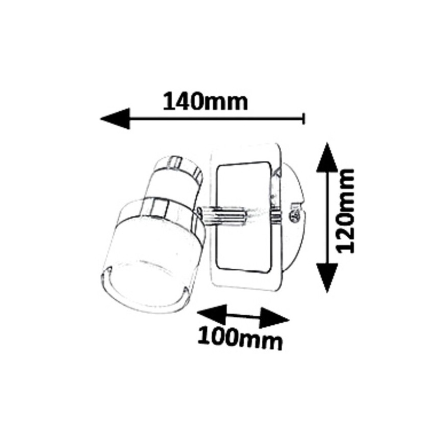 Rabalux 5021 - Applique LED HAROLD LED/5W/230V IP44