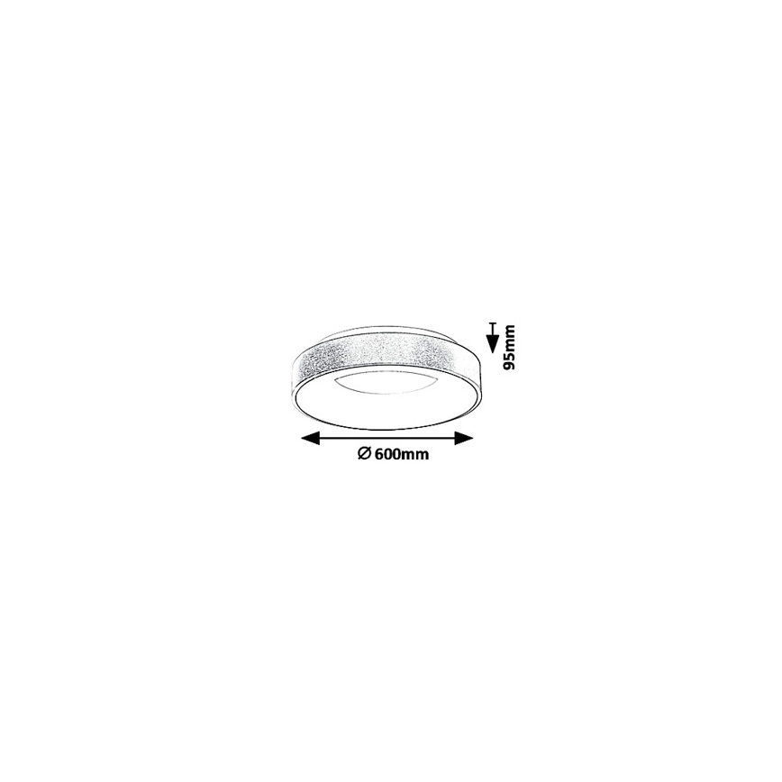 Rabalux - Plafoniera LED CARMELA LED/50W/230V