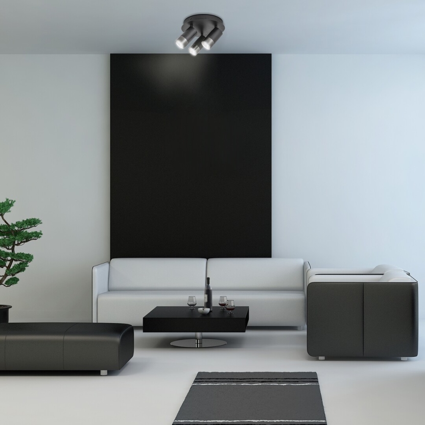 Rabalux - Faretto ZIRCON 3xGU10/5W/230V