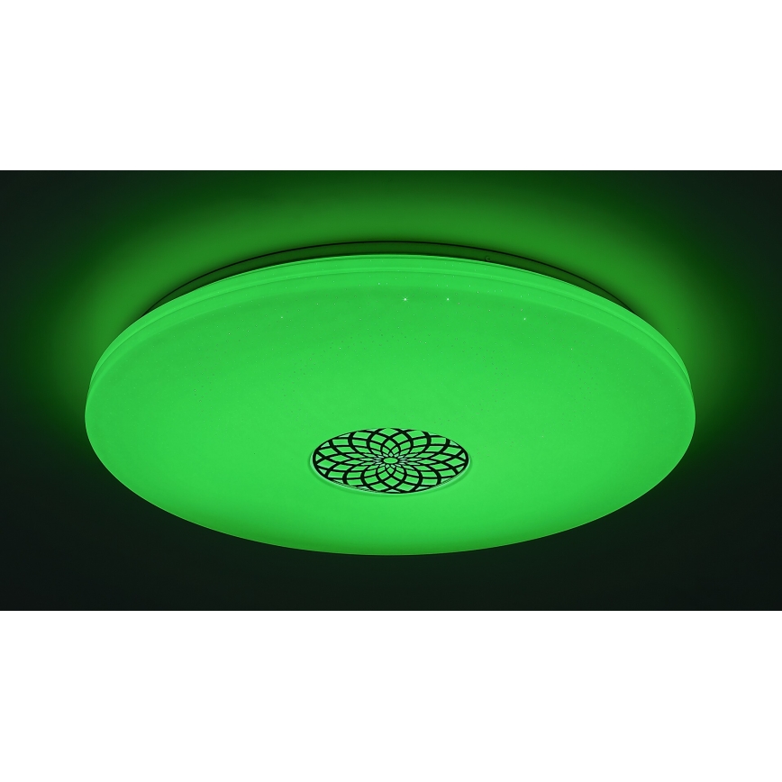 Rabalux - Plafoniera LED RGB dimmerabile LED/40W/230V 3000-6500K Wi-Fi Tuya diametro 60 cm + telecomando
