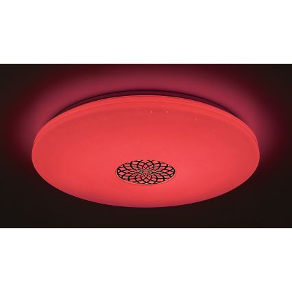 Rabalux - Plafoniera LED RGB dimmerabile LED/40W/230V 3000-6500K Wi-Fi Tuya diametro 60 cm + telecomando