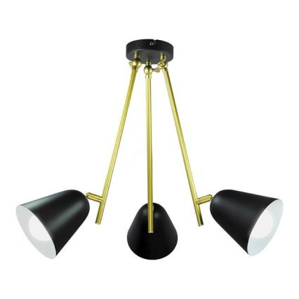 Rabalux 5376 - Lampadario a sospensione con supporto rigido ALDER 3xE14/40W/230V