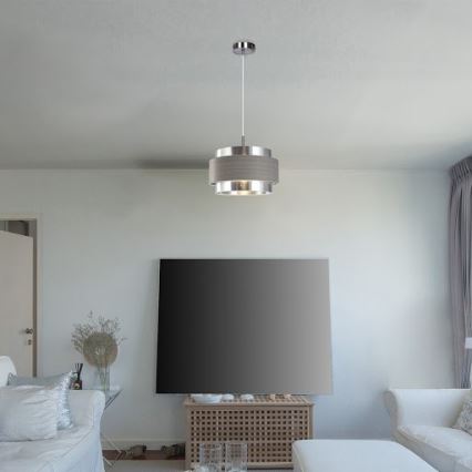 Rabalux 5383 - Lampadario a sospensione con filo BASIL 1xE27/40W/230V
