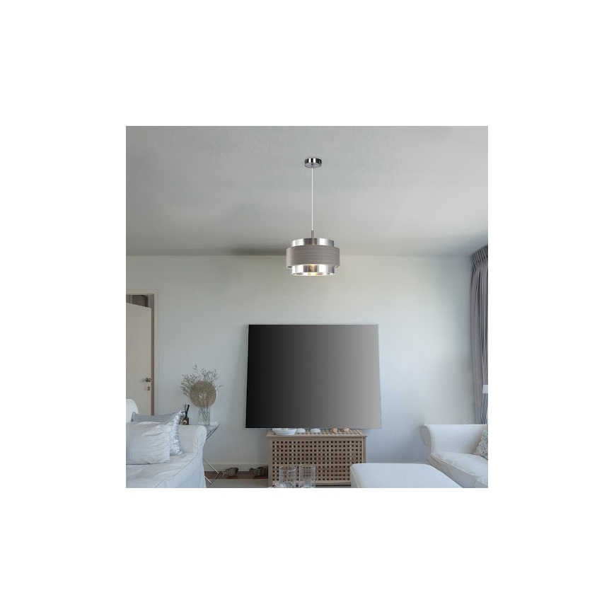Rabalux 5383 - Lampadario a sospensione con filo BASIL 1xE27/40W/230V