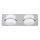 Rabalux 5490 - Applique a LED da bagno TONY 2xLED/5W/230V