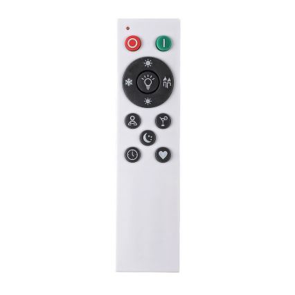 Rabalux - Plafoniera dimmerabile da soffitto LED/24W/230V Wi-Fi 3000-6500K + telecomando diam. 39 cm
