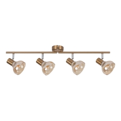 Rabalux 5550 - Faretto HOLLY 4xE14/40W/230V oro