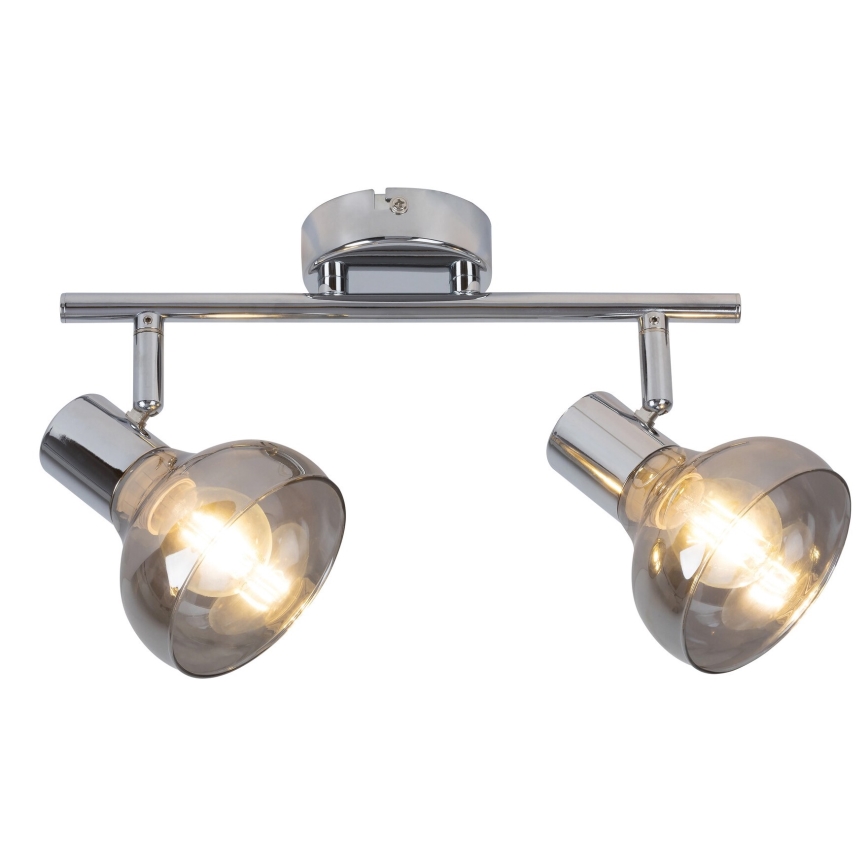 Rabalux 5556 - Faretto HOLLY 2xE14/40W/230V cromo lucido