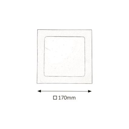 Rabalux - Lampada LED da incasso per bagni LED/12W/230V IP44 3000K