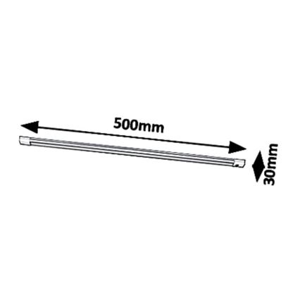 Rabalux - Luce LED dimmerabile sottopensile con sensore LED/8W/230V