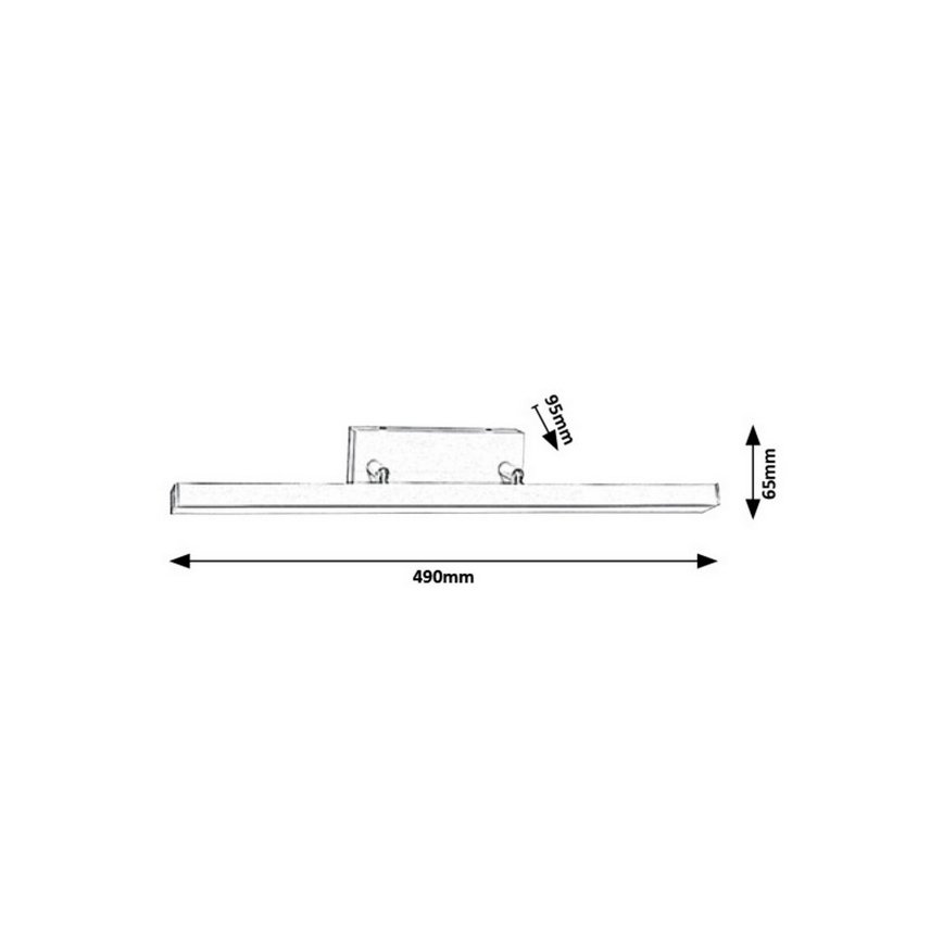 Rabalux - Applique a LED da bagno LED/12W/230V IP44