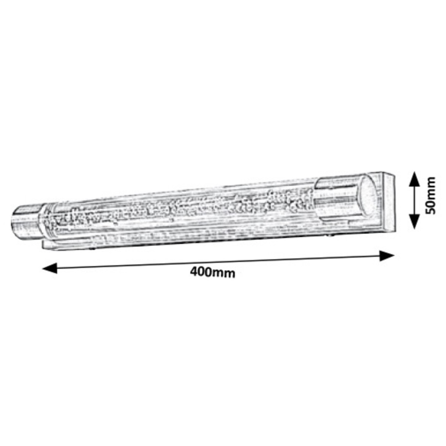 Rabalux - Applique a LED da bagno 2xLED/5W/230V IP44