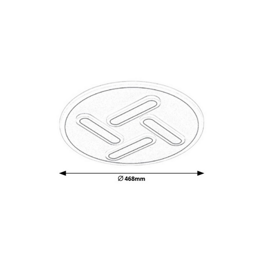 Rabalux - Plafoniera LED dimmerabile LED/36W/230V diametro 46,8 cm