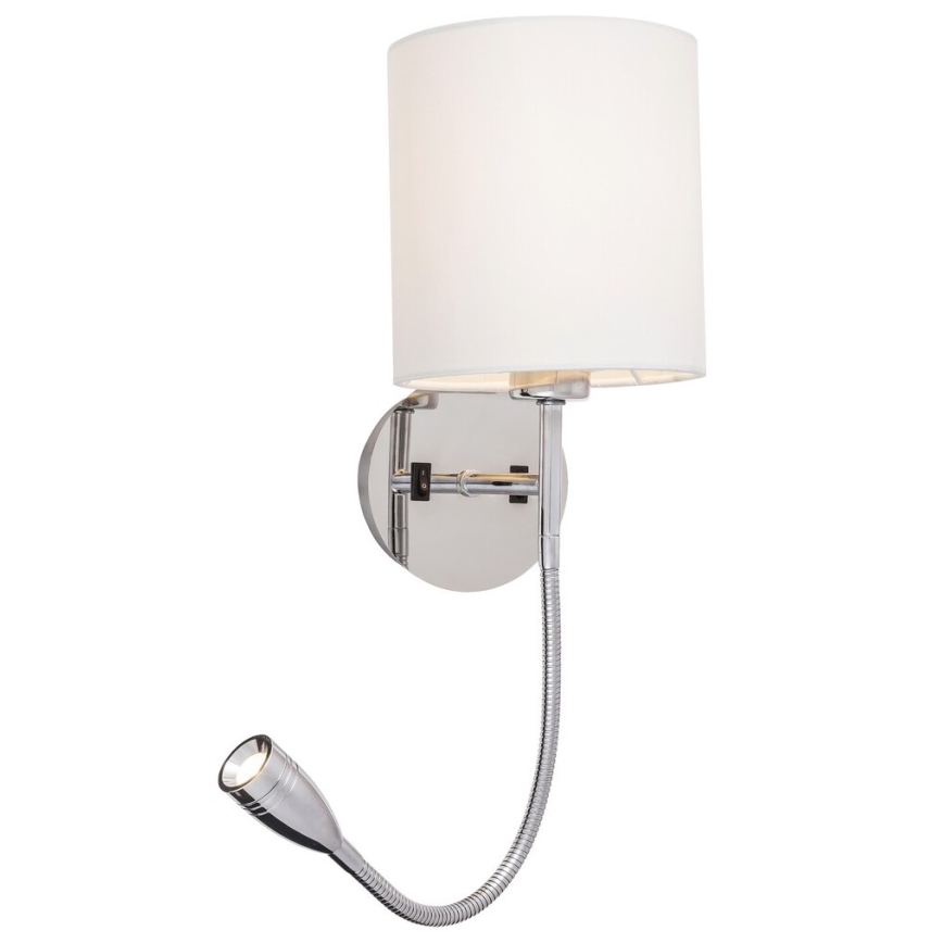 Rabalux - Lampada da parete LED 1xE27/40W+LED/3W