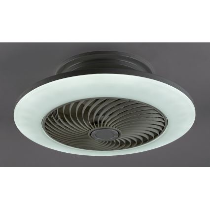 Rabalux - Plafoniera LED dimmerabile con ventilatore DALFON LED/36W/230V 3000-6000K + telecomando