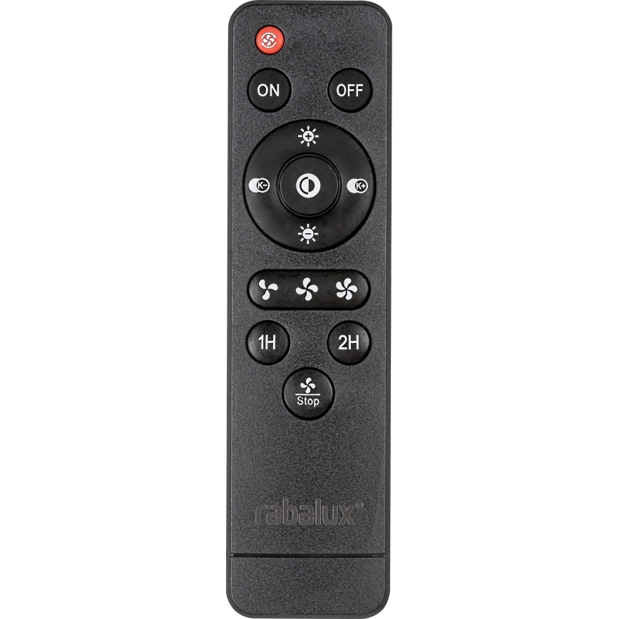 Rabalux - Plafoniera LED dimmerabile con ventilatore DALFON LED/36W/230V 3000-6000K + telecomando