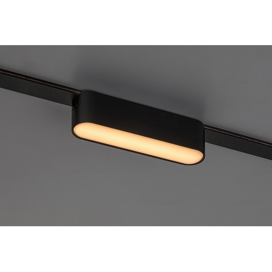 Rabalux - LED Plafoniera per binario monofase LED/6W/24V 3000K 11,5 cm nero