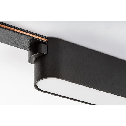 Rabalux - LED Plafoniera per binario monofase LED/6W/24V 3000K 11,5 cm nero