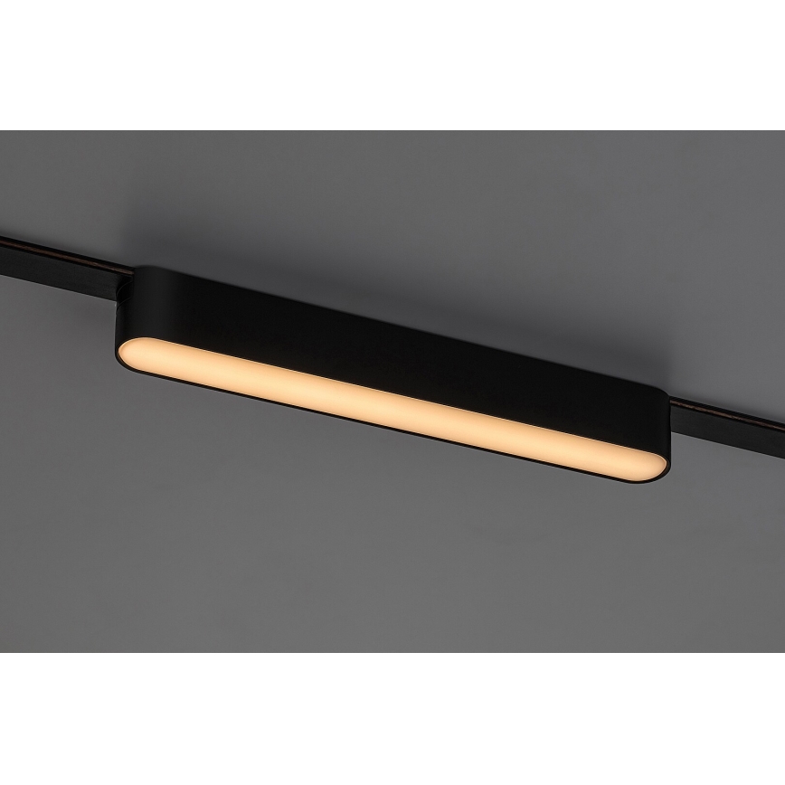 Rabalux - LED Plafoniera per binario monofase LED/12W/230V 3000K 22 cm nero