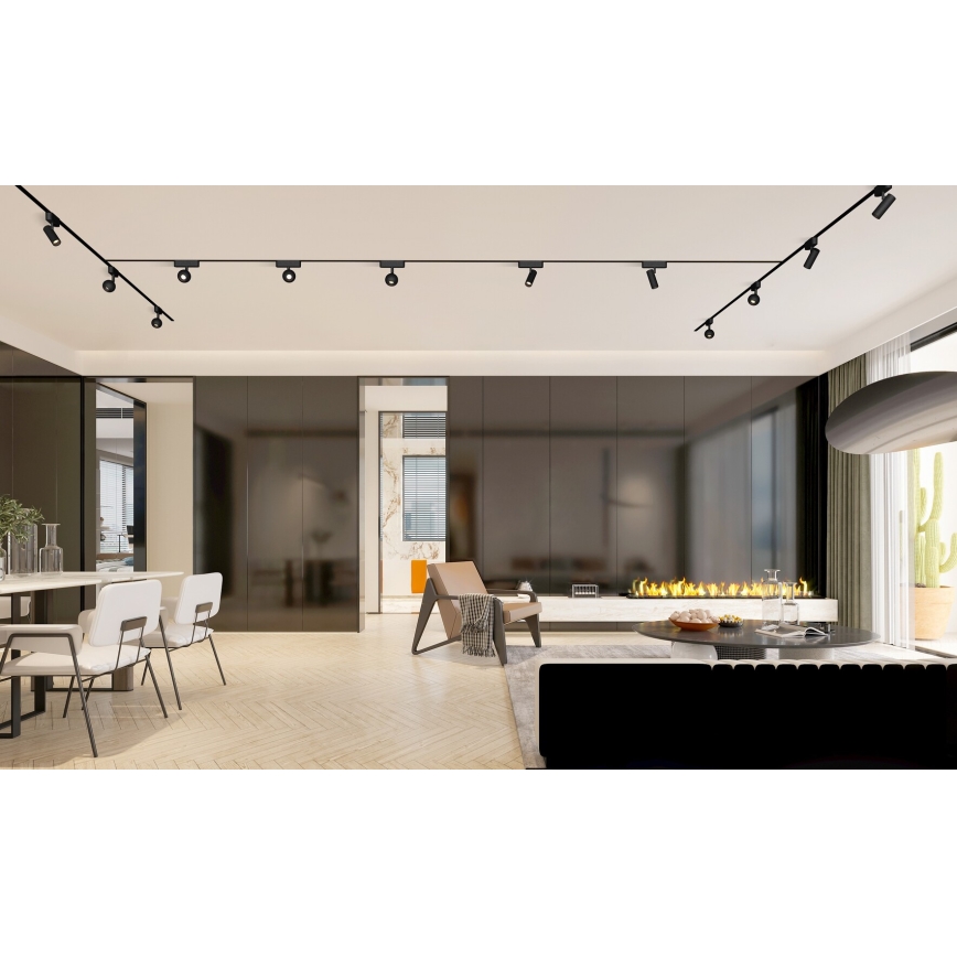 Rabalux - LED Faretto per binario monofase LED/10W/230V 3000K nero