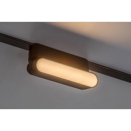 Rabalux - LED Plafoniera per binario monofase LED/6W/24V 3000K 11,5 cm nero