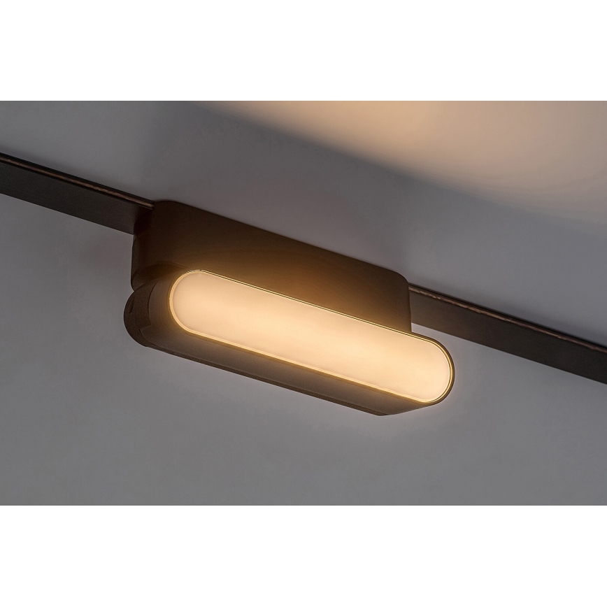 Rabalux - LED Plafoniera per binario monofase LED/6W/24V 3000K 11,5 cm nero