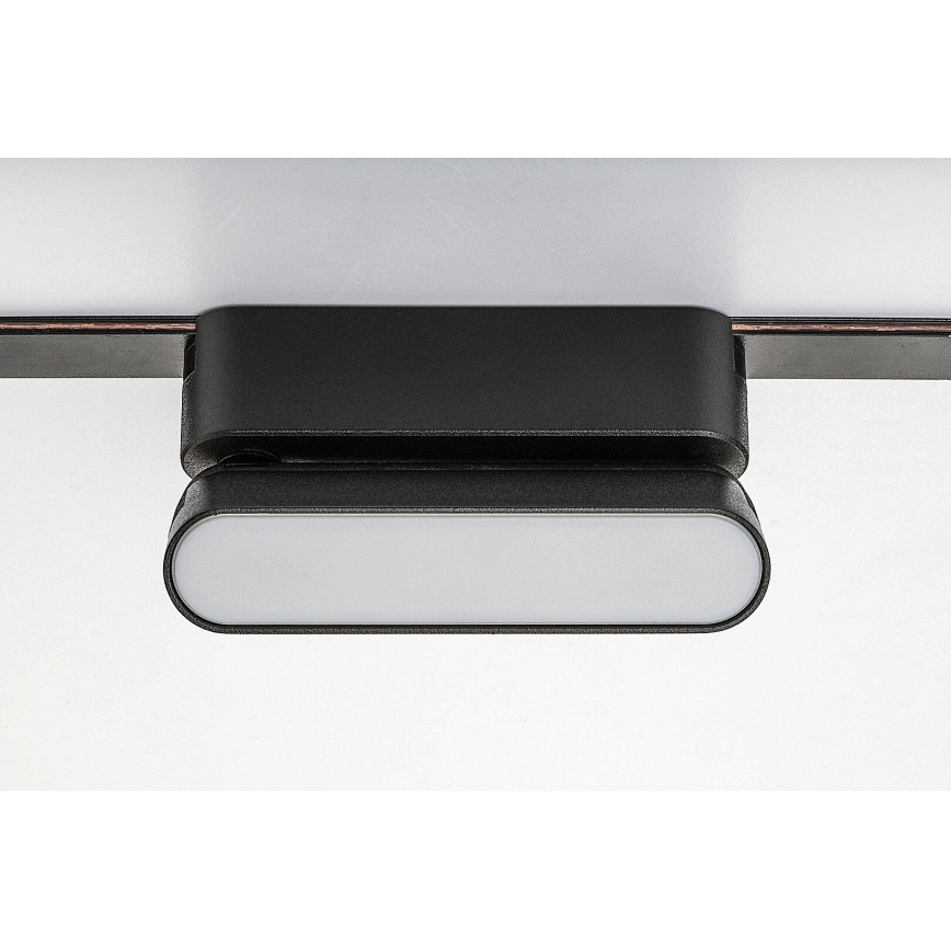 Rabalux - LED Plafoniera per binario monofase LED/6W/24V 3000K 11,5 cm nero