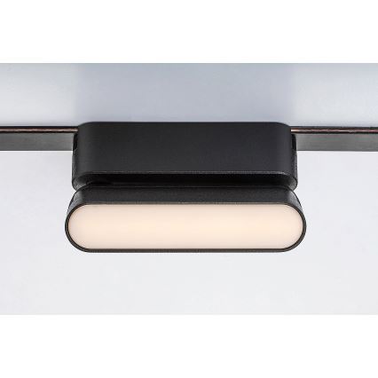 Rabalux - LED Plafoniera per binario monofase LED/6W/24V 3000K 11,5 cm nero