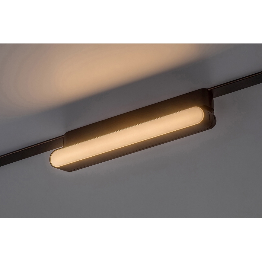 Rabalux - LED Plafoniera per binario monofase LED/12W/24V 3000K 22 cm nero
