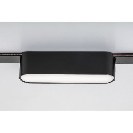 Rabalux - LED Plafoniera per binario monofase LED/6W/24V 3000K 11,5 cm nero