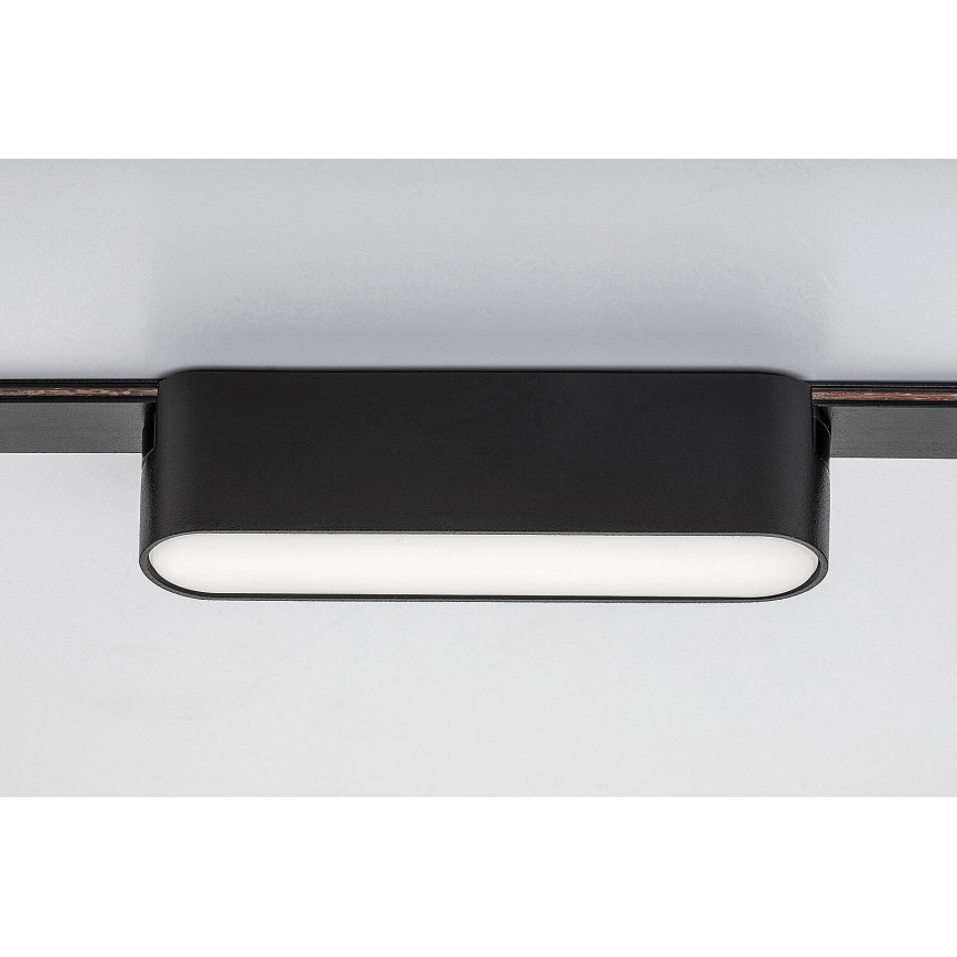 Rabalux - LED Plafoniera per binario monofase LED/6W/24V 3000K 11,5 cm nero