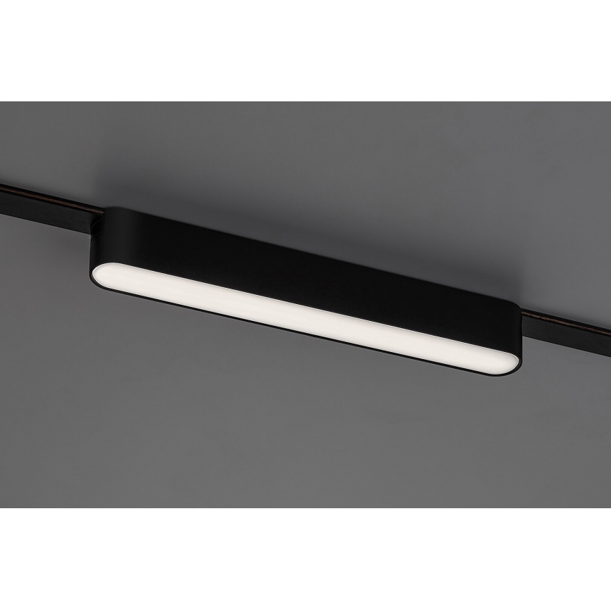 Rabalux - LED Plafoniera per binario monofase LED/12W/230V 4000K 22 cm nero