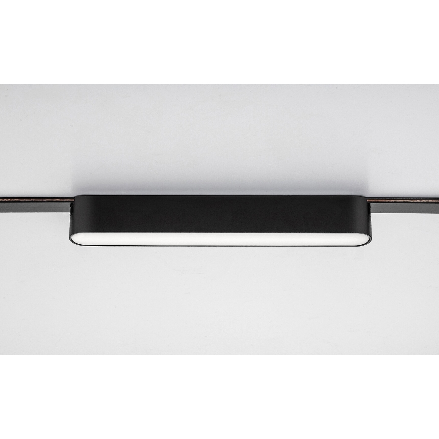Rabalux - LED Plafoniera per binario monofase LED/12W/230V 4000K 22 cm nero