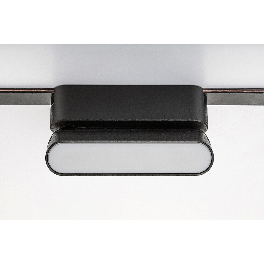 Rabalux - LED Plafoniera per binario monofase LED/6W/24V 4000K 11,5 cm nero