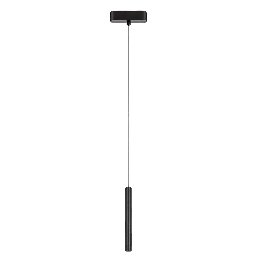 Rabalux - Lampadario LED a sospensione con filo per sistema ferroviario monofase LED/5W/230V 4000K nero