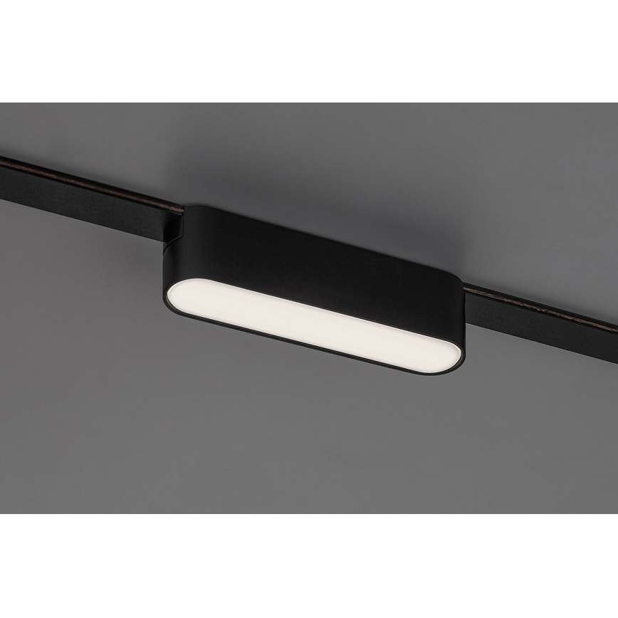 Rabalux - LED Plafoniera dimmerabile per sistema a binario monofase LED/6W/24V 2700-5500K Wi-Fi Tuya 11,5 cm nero