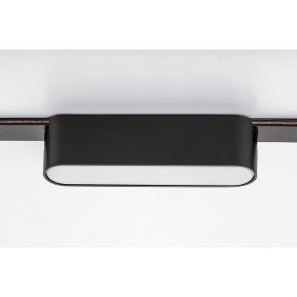 Rabalux - LED Plafoniera dimmerabile per sistema a binario monofase LED/6W/24V 2700-5500K Wi-Fi Tuya 11,5 cm nero