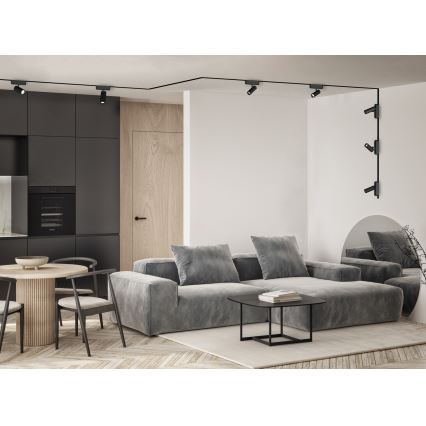 Rabalux - LED Faretto dimmerabile per sistema a binario monofase LED/5W/24V 2700-5500K Wi-Fi Tuya nero
