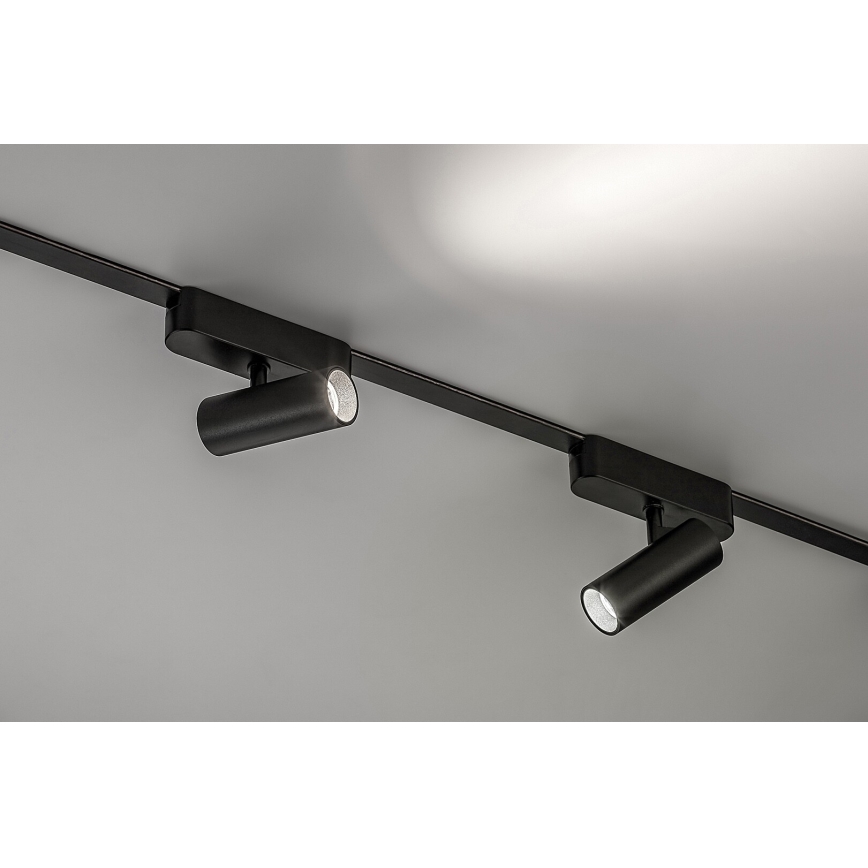 Rabalux - LED Faretto dimmerabile per sistema a binario monofase LED/5W/24V 2700-5500K Wi-Fi Tuya nero
