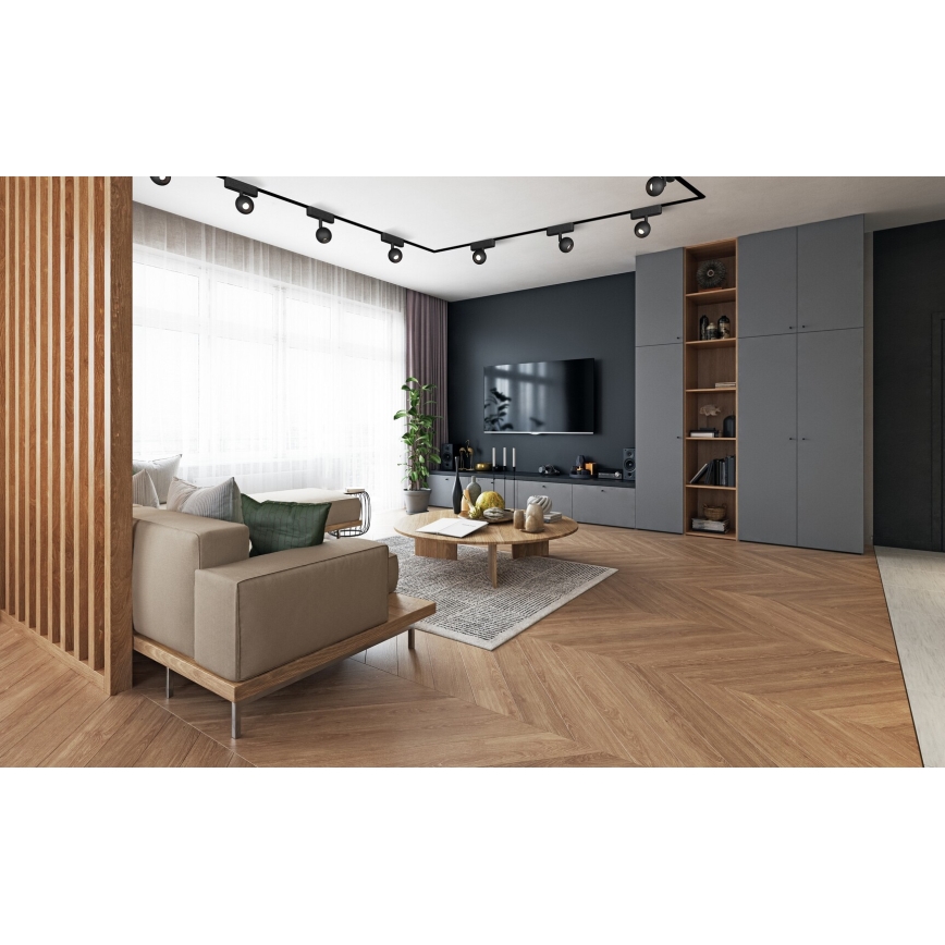 Rabalux - LED Faretto dimmerabile per sistema a binario monofase LED/5W/24V 2700-5500K Wi-Fi Tuya nero