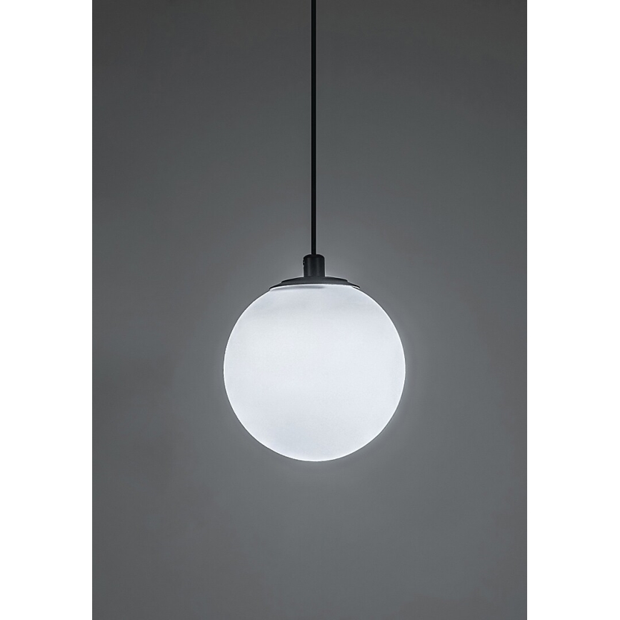 Rabalux - Lampadario a sospensione con filo LED dimmerabile per sistema ferroviario monofase LED/5W/24V 2700-5500K Wi-Fi Tuya nero