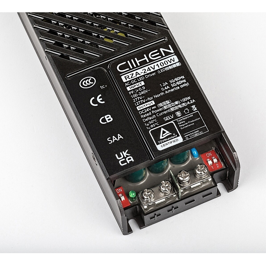 Rabalux - Alimentazione da incasso per le luci del sistema ferroviario 100W/24V