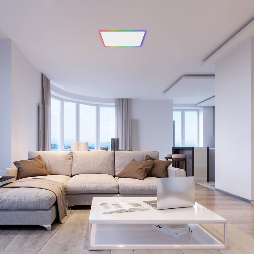 Rabalux - Plafoniera LED RGB dimmerabile LED/18W/230V 3000-6500K 30x30 cm + telecomando