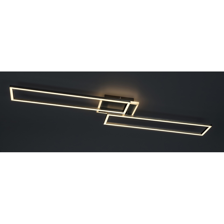 Rabalux - Plafoniera LED dimmerabile LED/40W/230V 2700-6500K Wi-Fi Tuya cromo opaco + telecomando 25x110 cm