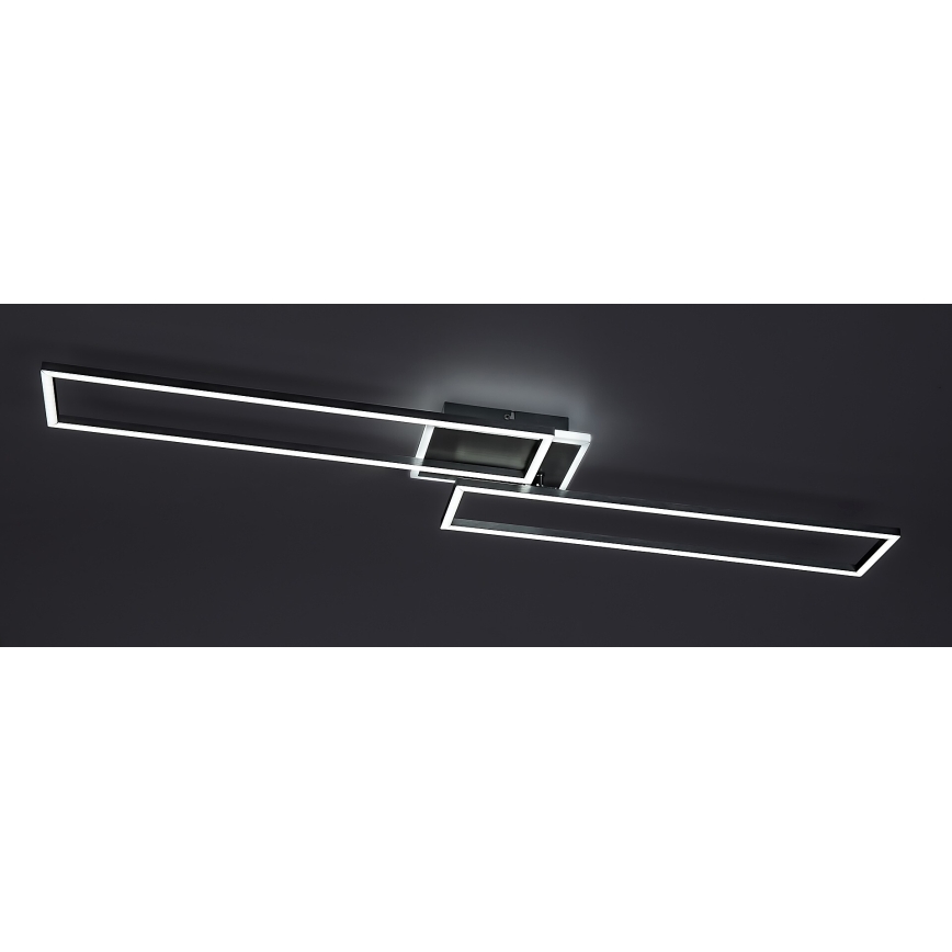 Rabalux - Plafoniera LED dimmerabile LED/40W/230V 2700-6500K Wi-Fi Tuya cromo opaco + telecomando 25x110 cm