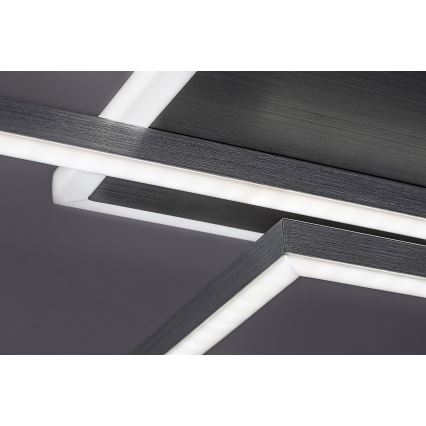 Rabalux - Plafoniera LED dimmerabile LED/40W/230V 2700-6500K Wi-Fi Tuya cromo opaco + telecomando 25x110 cm
