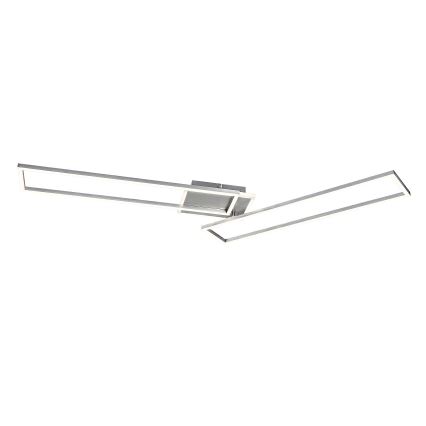 Rabalux - Plafoniera LED dimmerabile LED/40W/230V 2700-6500K Wi-Fi Tuya cromo opaco + telecomando 25x110 cm