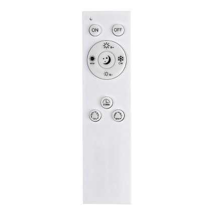 Rabalux - Plafoniera LED dimmerabile LED/40W/230V 2700-6500K Wi-Fi Tuya cromo opaco + telecomando