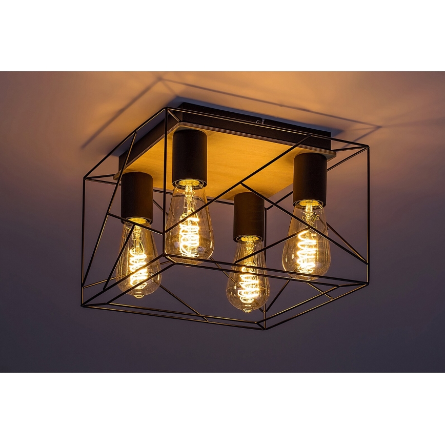 Rabalux - Plafoniera 4xE27/40W/230V 30x30 cm