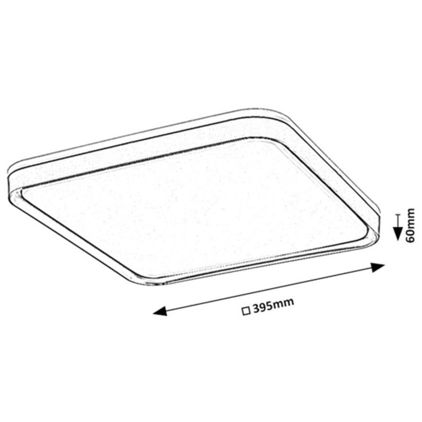 Rabalux - Plafoniera LED LED/26W/230V 3000K